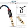 SHULIANCABLE Guitar Cable 1m 6.35mm Male-Male