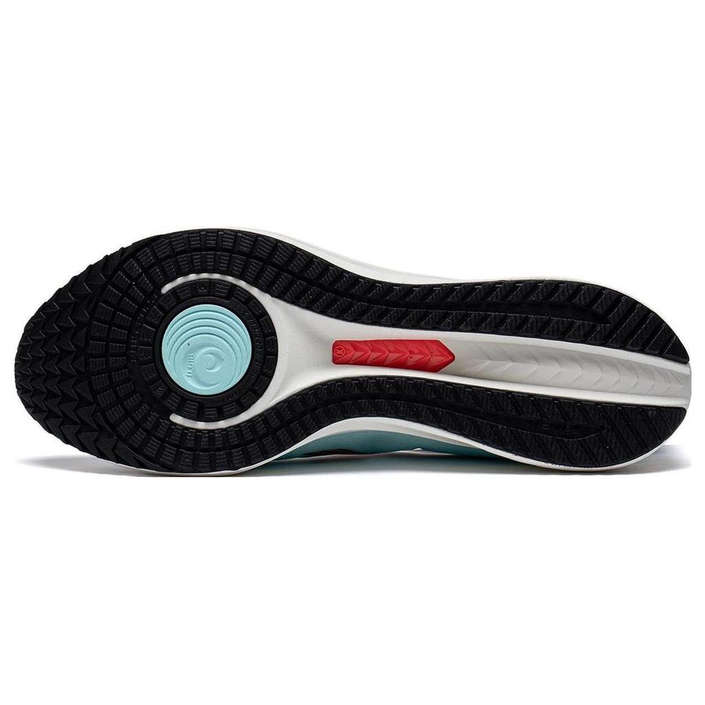 Li Ning Red Hare 6 Slip Resistant Abrasion Resistant Low Top Running Shoes Men's White Blue ARMT015-5