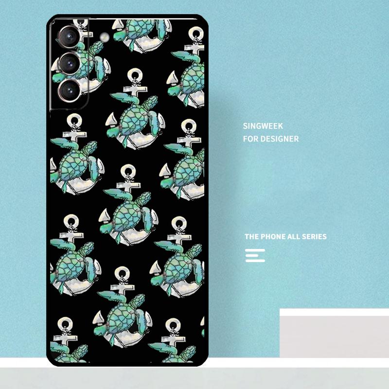 Anchor Boat Case For Samsung Galaxy S25 Ultra S20 S21 S22 S23 S24 Ultra S9 S10 Plus S25 FE Phone Cover