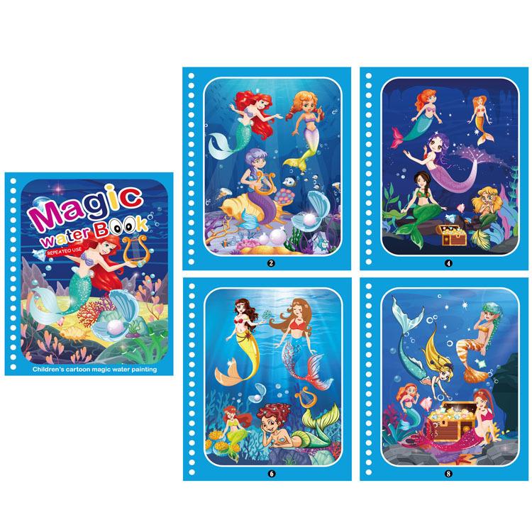 Kids New Magic Water Drawing Books Coloring Books Painting Toys For Kids Birthday Christmas New Year Gift For Boys And Girls
