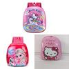 Kids Backpack Cartoon Polyester Breather Waterresistant School Bag For Toddlers And Girls