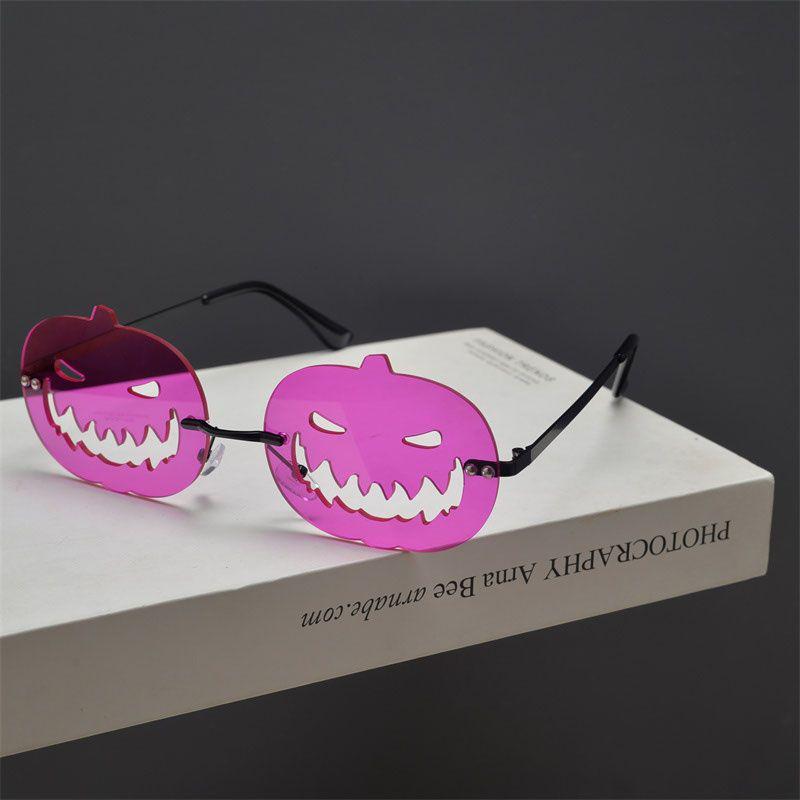 Halloween Pumpkin Glasses: Celebrity Cosplay Funny Sunglasses for Couples