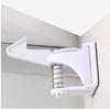 Child Safety Invisible Spring Drawer Lock - Anti-Pinch Hand Cabinet Door Lock