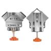 Corner Clamp 90 Degree Clamp Single Handle Corner Clamp with Adjustable Swing Jaw Aluminum Welding Clamp