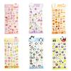 3D Three-Dimensional Sticker Children'S Creative Cartoon Glitter Crystal Sticker Fun Relief Sticker Decoration Diamond Sticker
