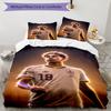Lamine Yamal Football Graphic Bedding Set,Cozy Bed Linen for Teen Boys Bedroom Decoration,Perfect Birthday Gift,Washable Duvet Cover with Pillowcases,