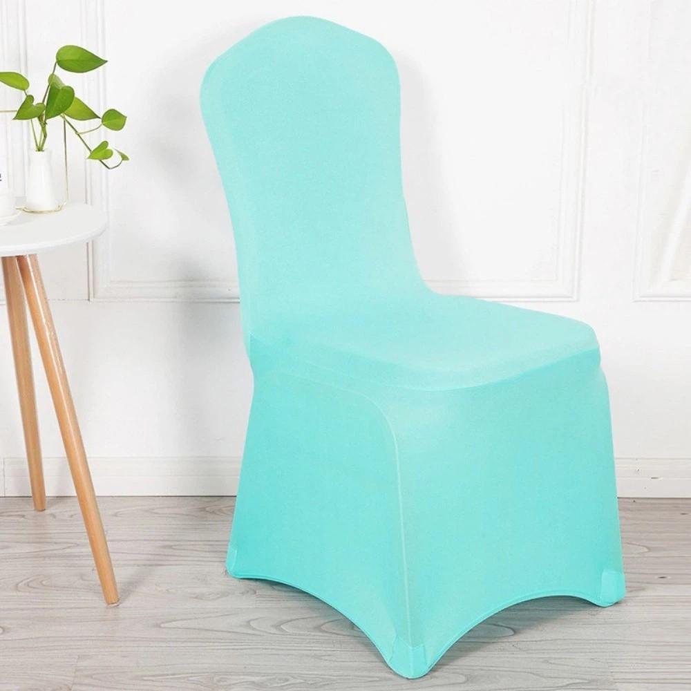 Elastic Wedding Chair Covers Spandex Seat Cover Stretch Slipcover  Dining Party Celebration