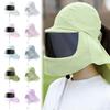 Shades Neck Cycling Sun Hat Breathable Sunshade Hat Portable Summer Sun Hats  Women Men
