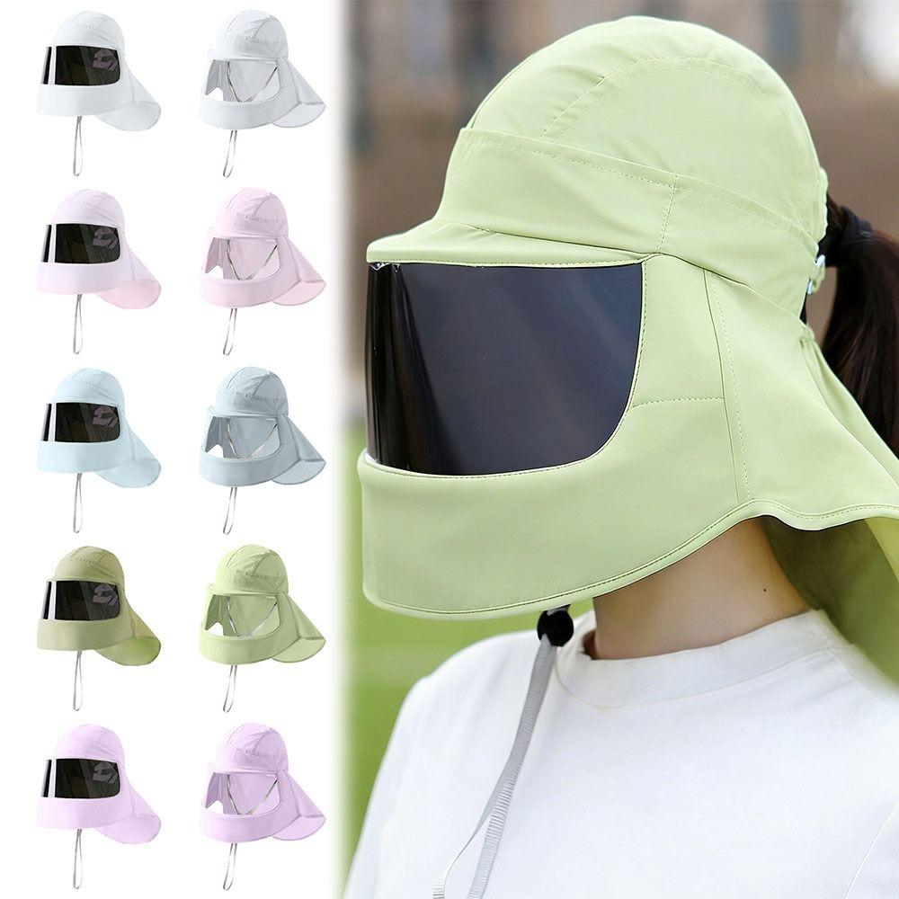 Shades Neck Cycling Sun Hat Breathable Sunshade Hat Portable Summer Sun Hats Women Men