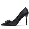[Spot] D high heels high-end women's 2025 new French design niche pointed stilettos