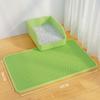 Extra Large Non-Slip Cat Litter Mat - Anti-Tracking, Anti-Splash, Scratch-Resistant, Double Layer, Leak-Proof Sand Control.