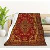 Vintage Retro Boho Teppich Überwurfdecke Ultra Weich Gemütlich Blühend Dekorativ Flanell Decke Ganzjahres für Zuhause Couch Bett Stuhl Reisen, Einseitig Bedruckt