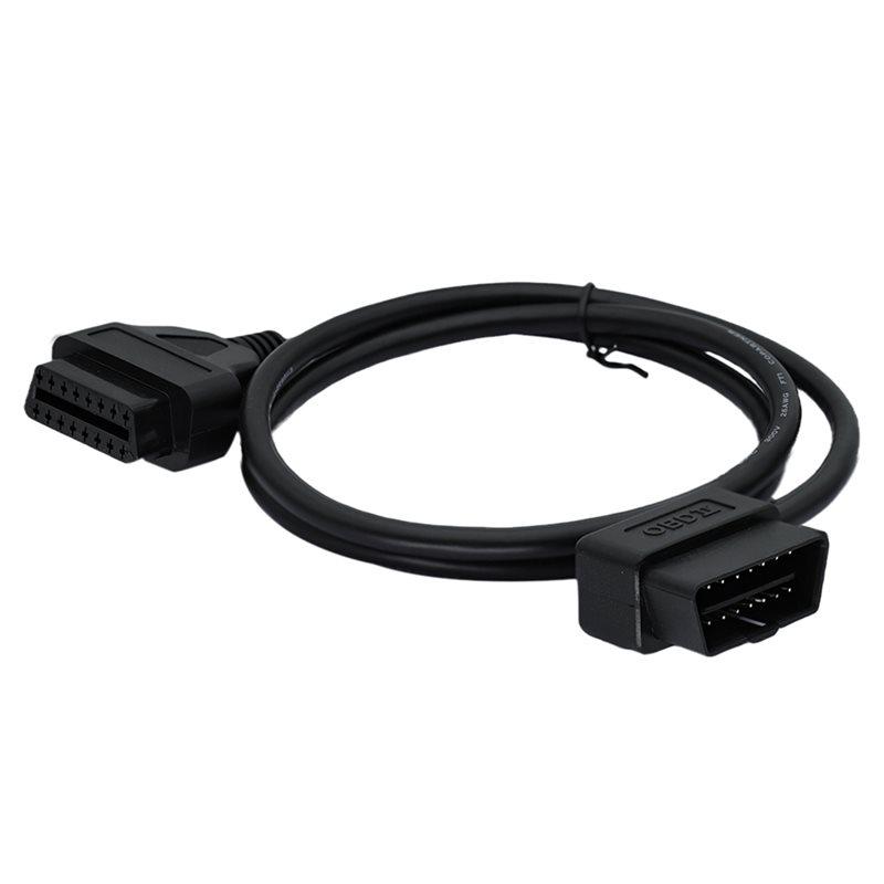Car OBD2 Extension Connector 16Pin Male To Female Adapter OBDII Scanner Auto Diagnostic Tool Cable