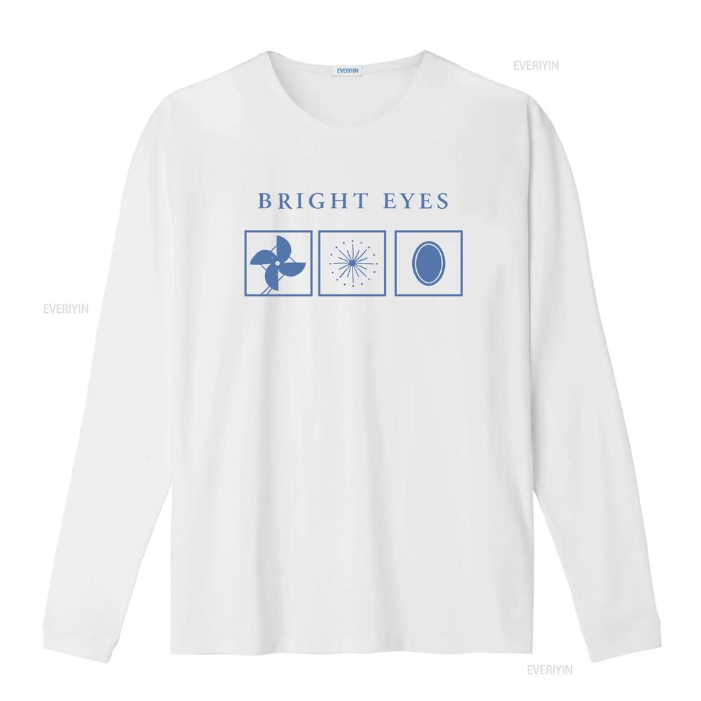 Band Bright Eyes Music Album White T Shirt All Size Ll2008 Vintage Washed Graphic Versatile Stylish Comfortable Fashion