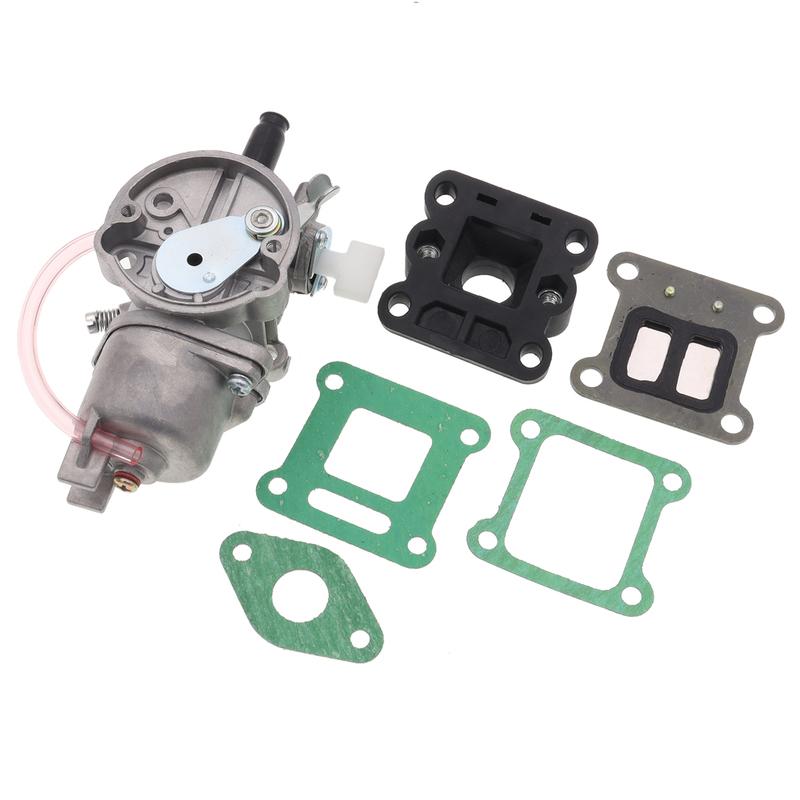 Engine Carb Carburetor With Intake Pipe Valve Mainfold Kit for 2 Stroke 47cc 49cc Mini Quad ATV Dirt Bike MiniMoto Go Kart
