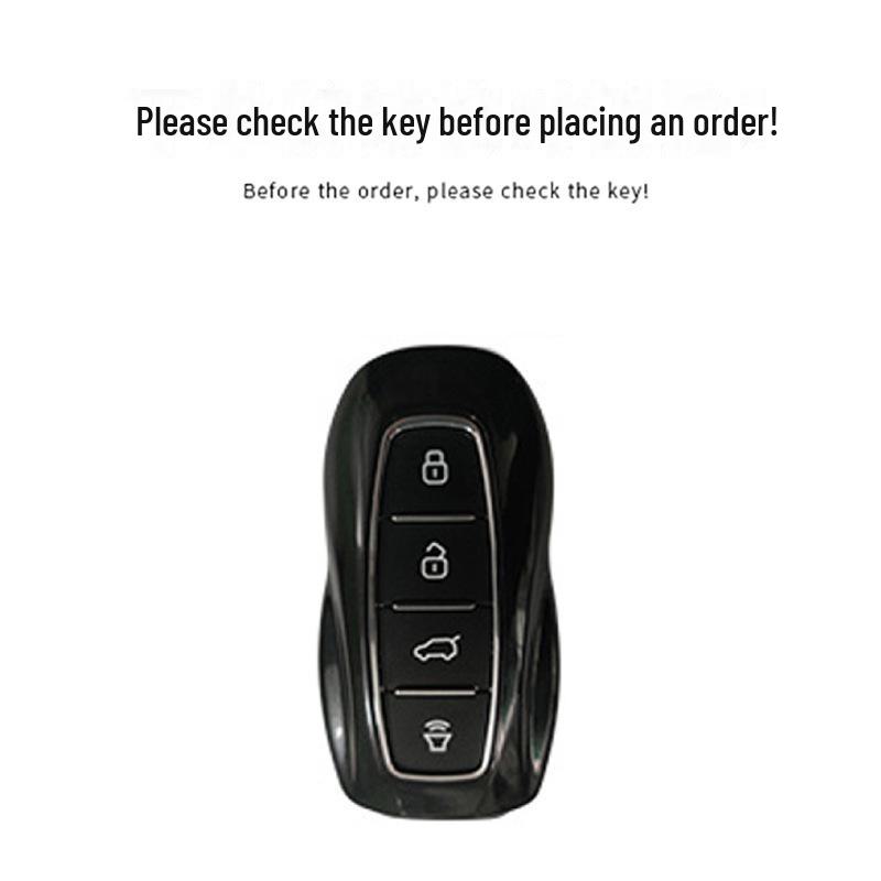 Husă cheie din piele Crazy Horse lucrată manual pentru Ford Lingyu