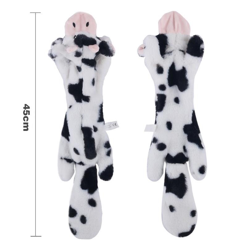 Squeaky Cartoon Lifelike Plush Animal Chew Toy for Small Dogs-Durable with BB Sound and Plush Material