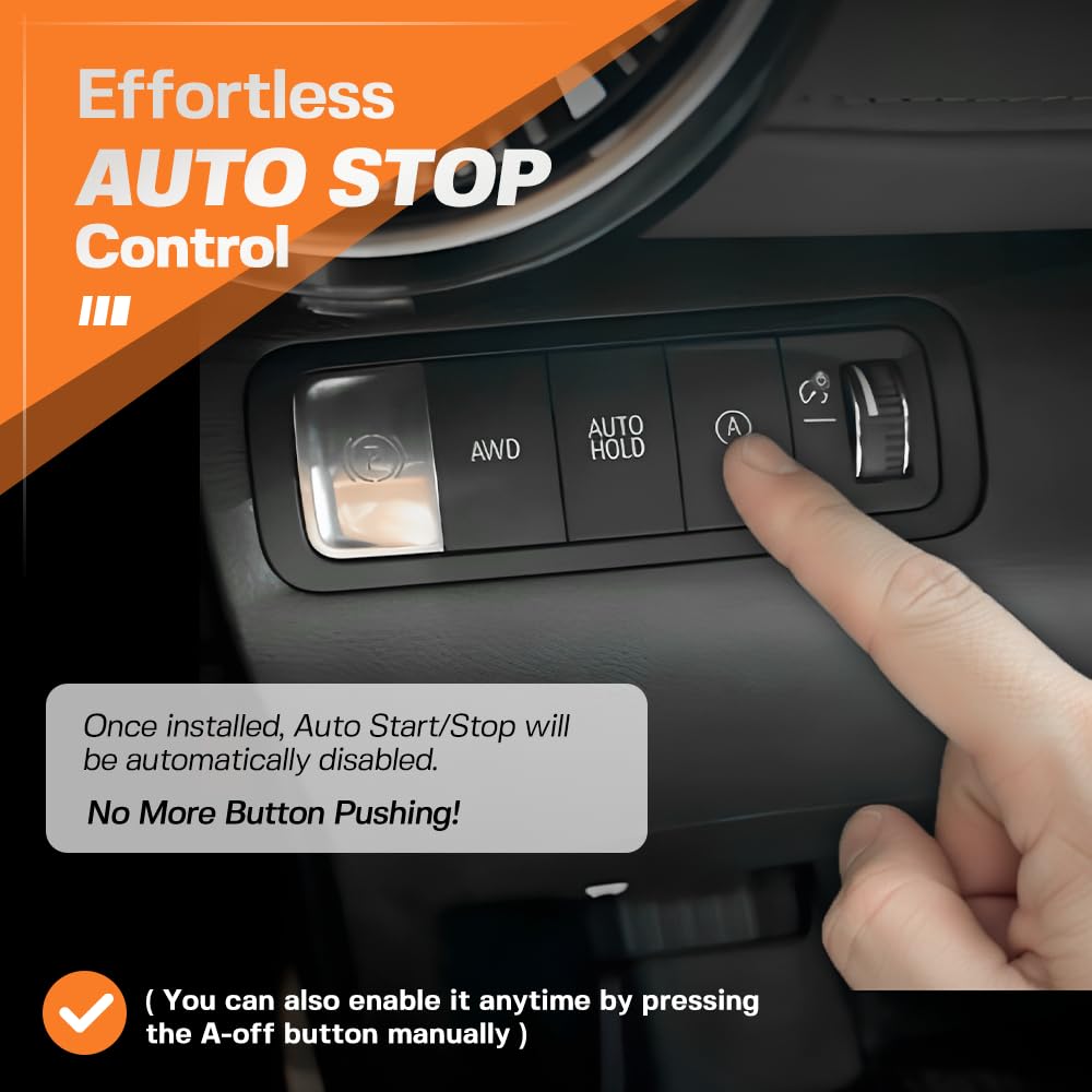 

Auto Start Stop Eliminator for 2025 2026 GMC Terrain & 2025 2026 Chevy Equinox Auto Stop Disabler Eliminator- Disable Auto Stop Engine Stop