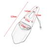 Motorcycle Rear Fender License Plate Bracket Holder LED Tail Light Rear Stop Brake Lamp for Enduro CR EXC WRF 250 400 426 450