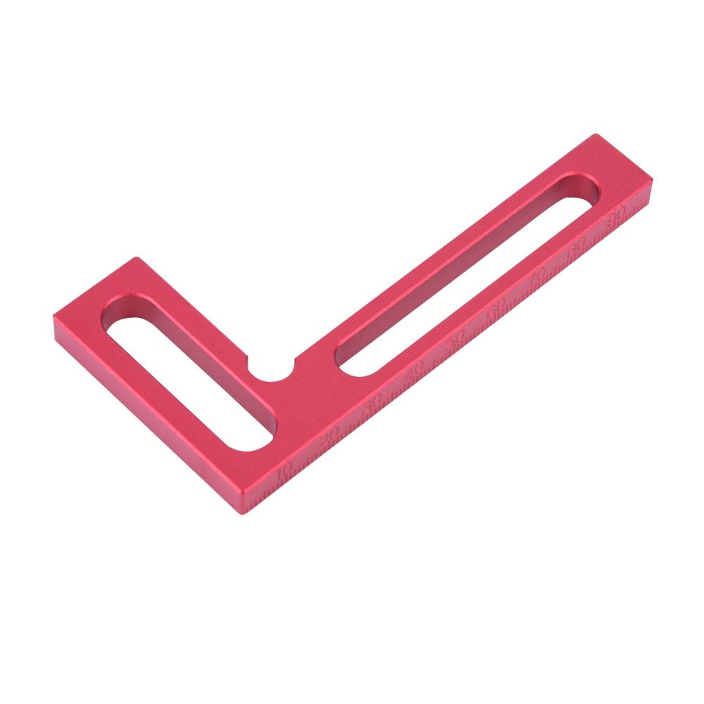 100mm Aluminium Alloy Precision Woodworking L Square Mini Clamping Square