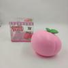 Tamanho Grande Super Macio Realista Pêssego Queijo Morango Squishy Fruta Decoração Alívio de Estresse Apertar Ventilar Fidget Toy para Crianças Adultos