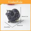 Natural Crystal Resin Cat Figurine With Colored Gemstones For Living Room Desk Decoration Gift