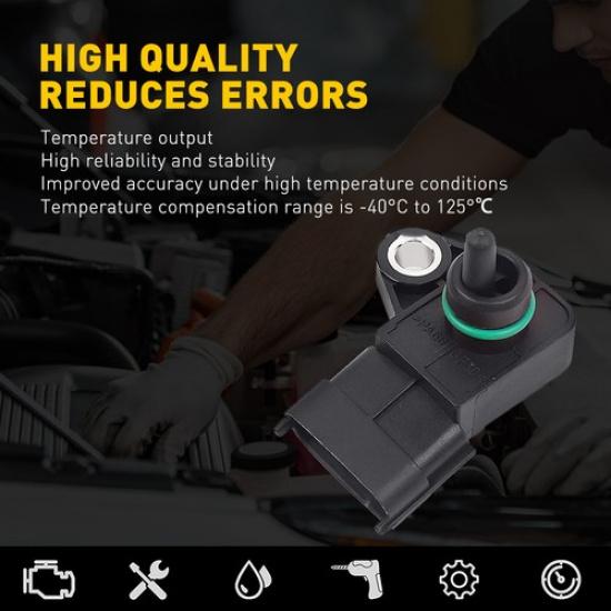 1/2Set For Santa Fe Accent Sonata Kia Soul Forte Manifold (MAP) Hyundai Sensor P