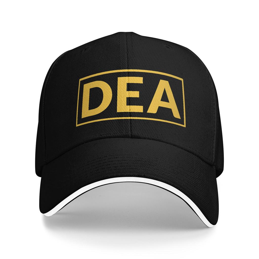 Berretto da Baseball DEA Agente Speciale Cappellini Hip Hop Sandwich Unisex Regolabile Cappellino da Sole Allenamenti