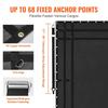 Cargo Net Heavy Duty Cargo Net 120" X 105" Adjustable Buckles & S-Hooks