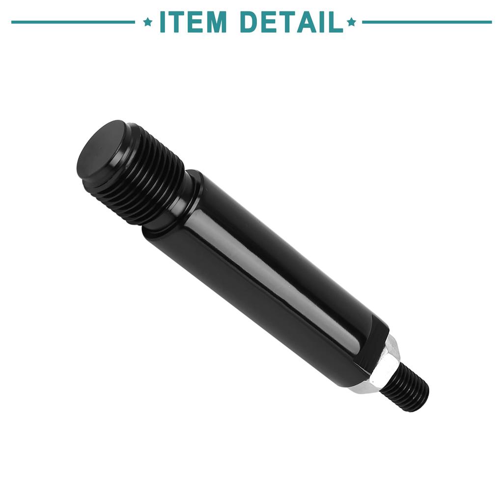 ACROPIX Tow Hook Bar Bumper Number Plate Mounting Screws Universal Black 1 Pcs