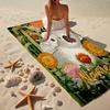 Personalisierbares Ultra-Weiches Strandtuch mit Koala-Motiv, Ideal für Pool - Camping, Tauchen - Perfekter Reisebegleiter, Lebendiges Strandtuch.