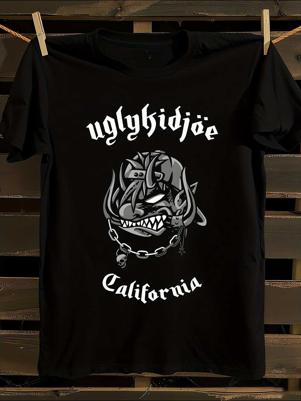 Уродливый Джо Калифорния Графическая футболка S