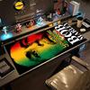 Bob Marley Personalized Name Mouse Pad Gaming Laptop Mouse Pad HD Print Desk Pad Non-Slip Rubber Bottom Office Desk Accessory
