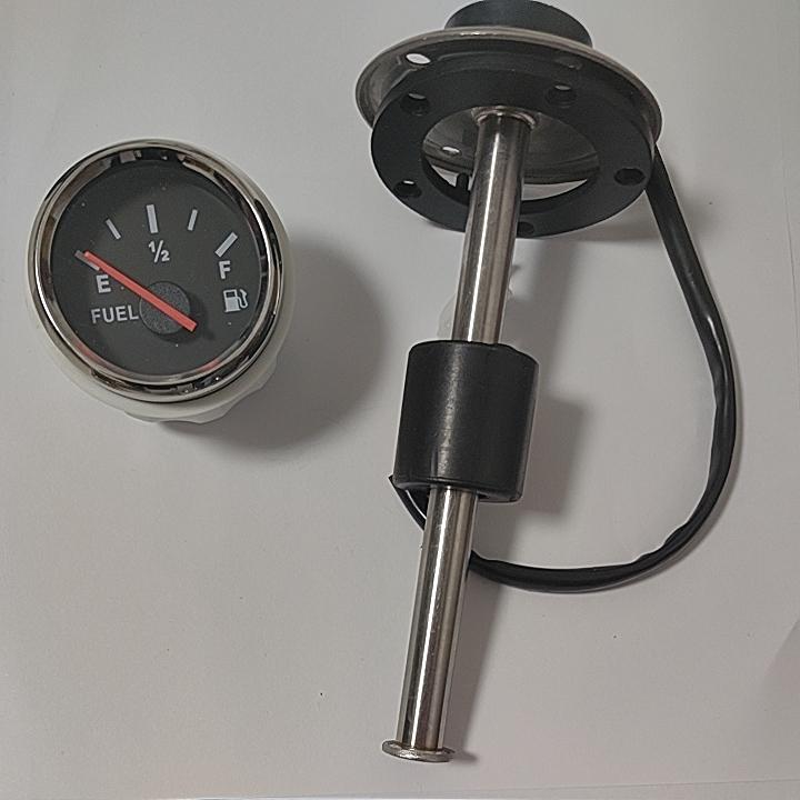 52mm Digital Oil & Water Level Gauge, Waterproof & Dustproof Pointer Display.