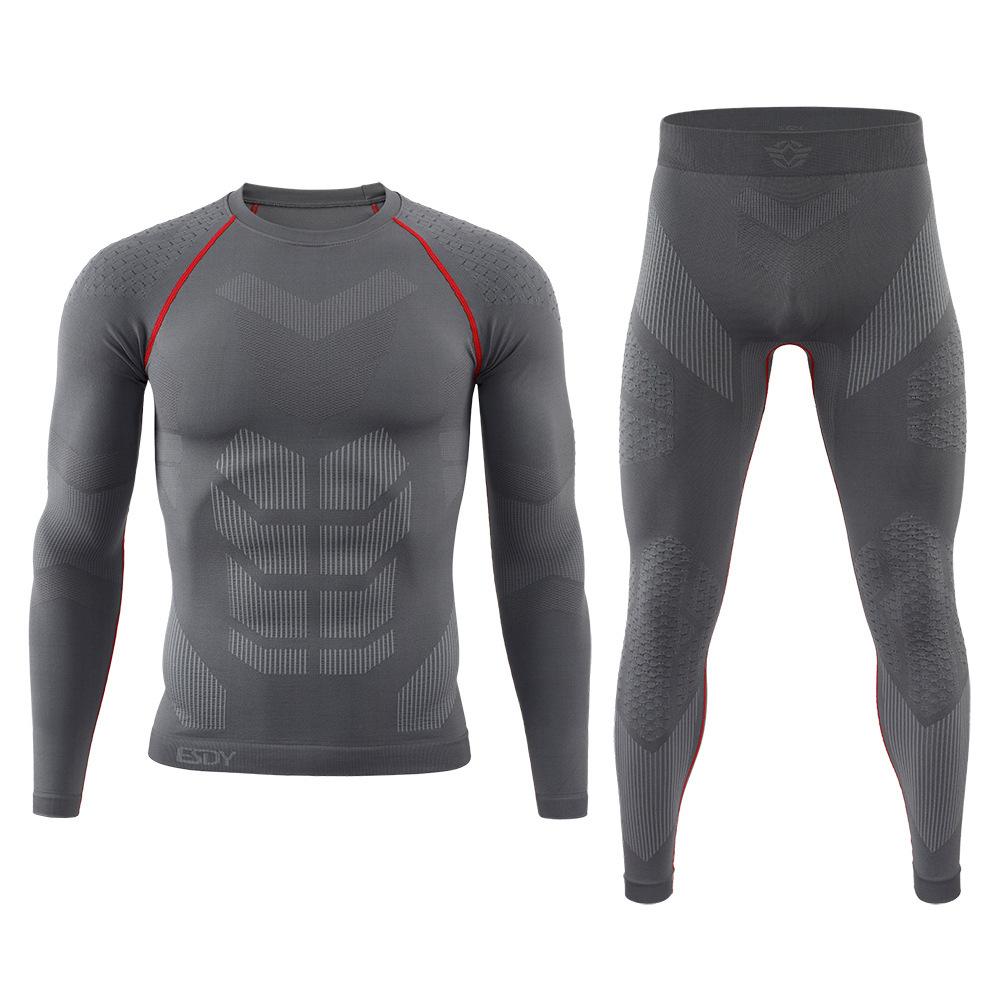 Outdoor sports new cycling underwear No. 4 seamless underwear S серый