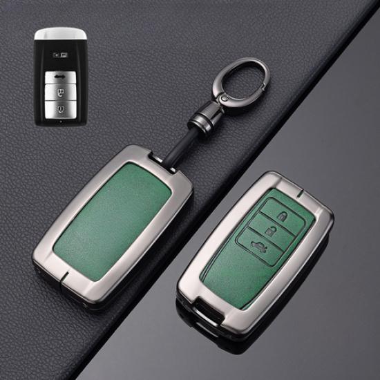 Zinc Alloy Leather Car Remote Key Fob Case Cover For Acura MDX RDX RLX ILX TLX