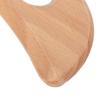 Hölzernes Gua Sha Brett Fördert Durchblutung Lymphdrainage Hautmassage Schabebrett