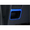 For Honda CRV CR-V 2017- Blue Titanium Console Storage Box Frame Trim 1Pcs