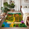 Crystal Velvet Rug Custom Name Text, Soft Non Slip Floor Mat Home DecorStardew Valley