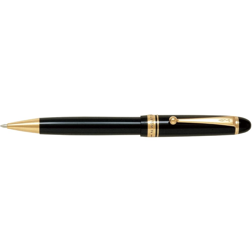 Pilot Custom 74 Ballpoint Pen Black Barrel Fine Point 0.5mm