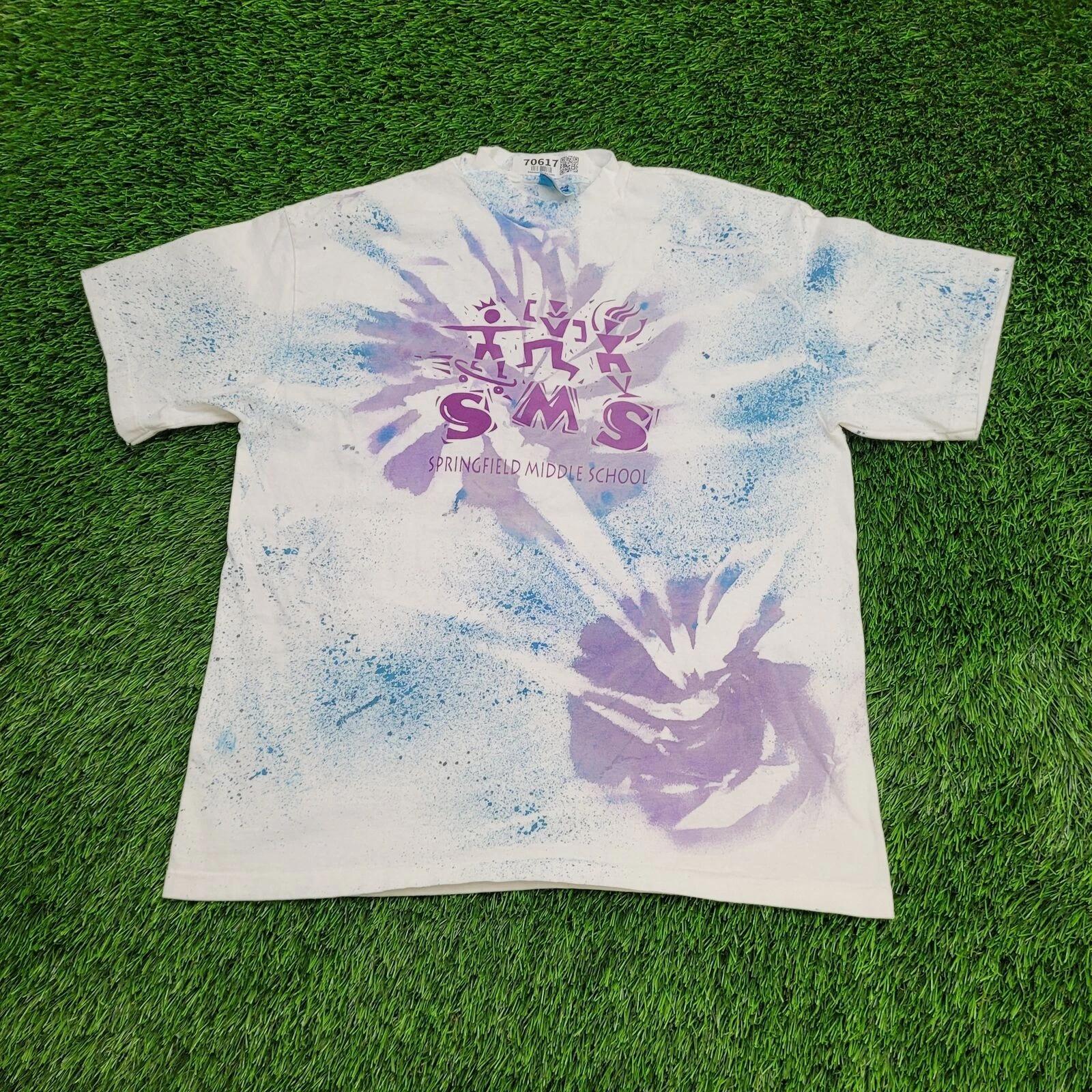 Vintage Springfield Middle School Shirt Large 21x25 USA M