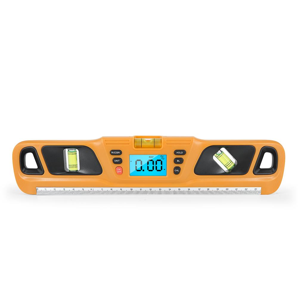 Digital Spirit Level Inclinometer Horizontal Scale Ruler Electronic LED Display Protractor Magnetic Base Measurement Tools