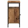 Washbasin Cabinet with Rustic Wood Look 60 X 30 X 60 Cm Engineered Wood