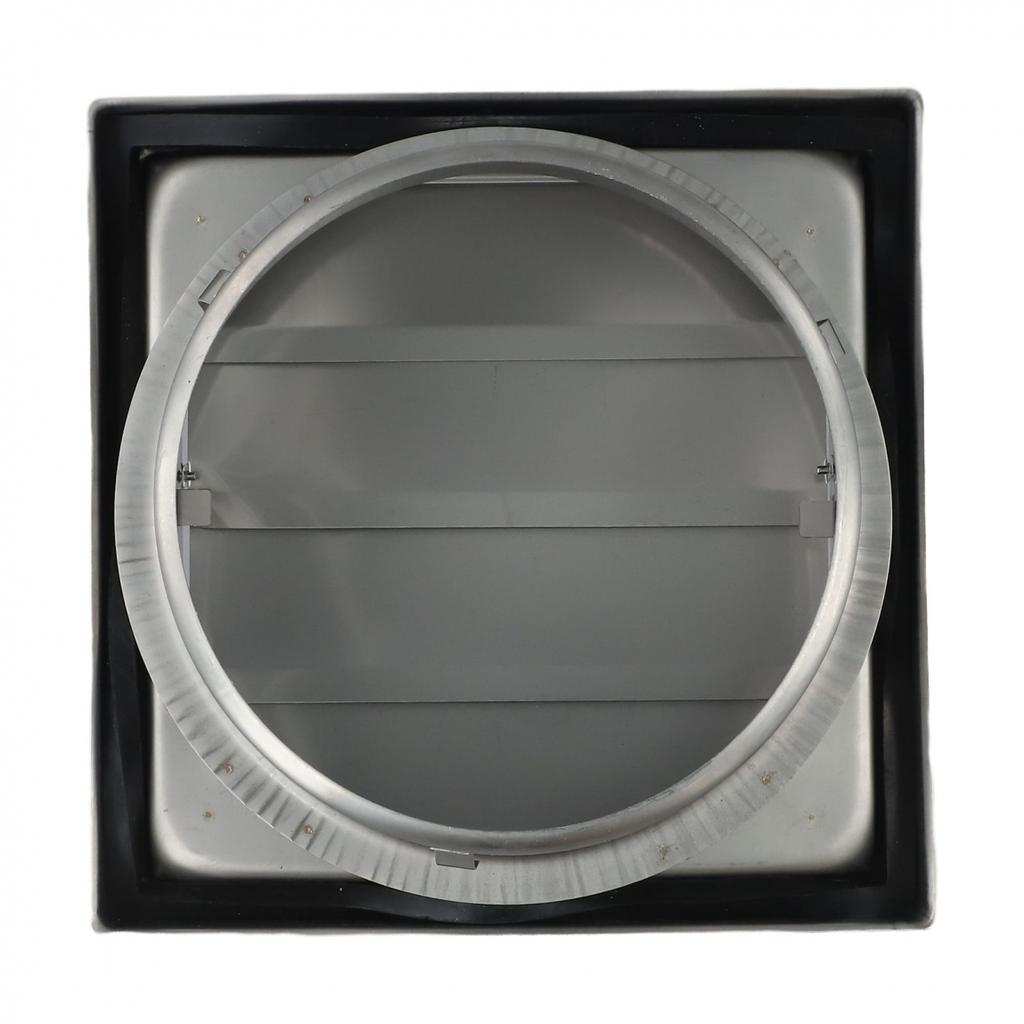 Schwerkraftgitter Kanalabdeckung Rückschlagklappe Edelstahlschrauben Vögel