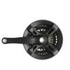 Pedivella Mountain Bike 42T 3 Corone Pedivella Ferro Pedivella Bici Disco Pignone Bici Resistente Biciclette da Strada