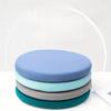 Open Round Ice-slip Fiber Fabric Memory Seat Cushion for Office and Home Use, Rebound Seat Cushion for All Seasons