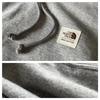 The North Face Heritage Patch Simple Gray with Size XL Men's Hoodie, One-Point Logo, [Used]
