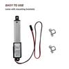 2 Inch 12V 9.5mm/S Electric Push Rod Linear Actuator Stroke Micro-Linear Actuator Electric Waterproof Actuator Motor