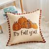 Fall Pumpkin Pillow Covers Pumpkin Pillow Cases Thanksgiving Decor 18x18 Inch Cushion Pillowcase For Bedroom Halloween Couch