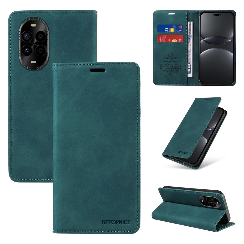 BETOPNICE 003 For Huawei nova 14 Pro 5G/nova 13 Pro 5G Wallet Case Leather Phone Cover with Stand